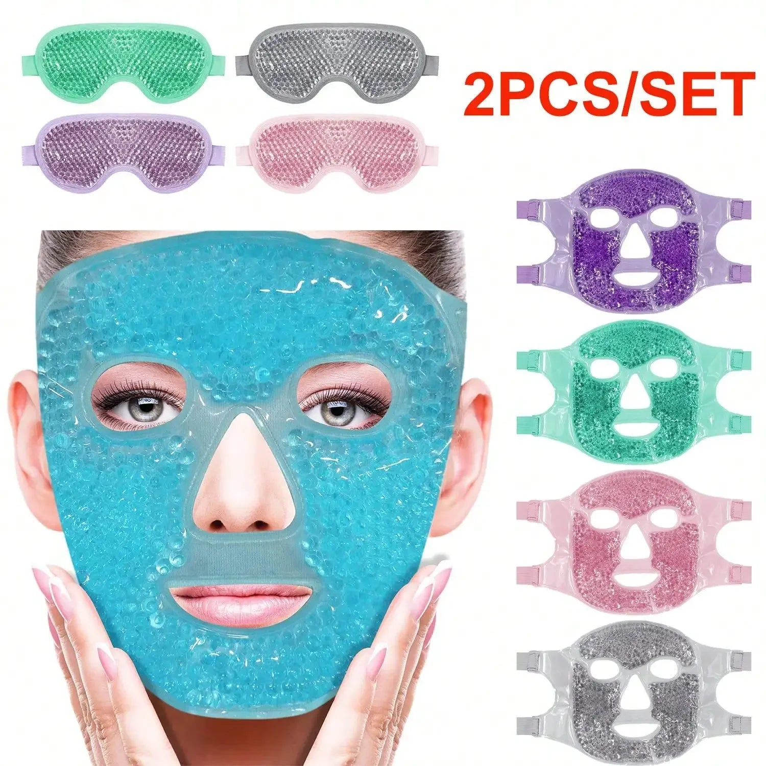 Cold Therapy Face and Eye Mask