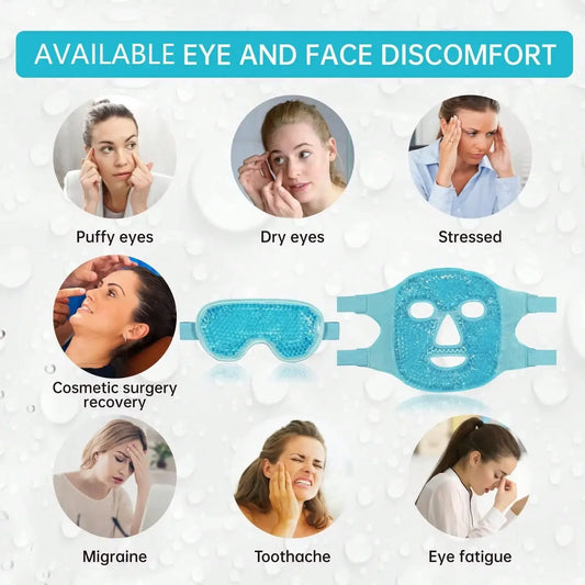 Cold Therapy Face and Eye Mask