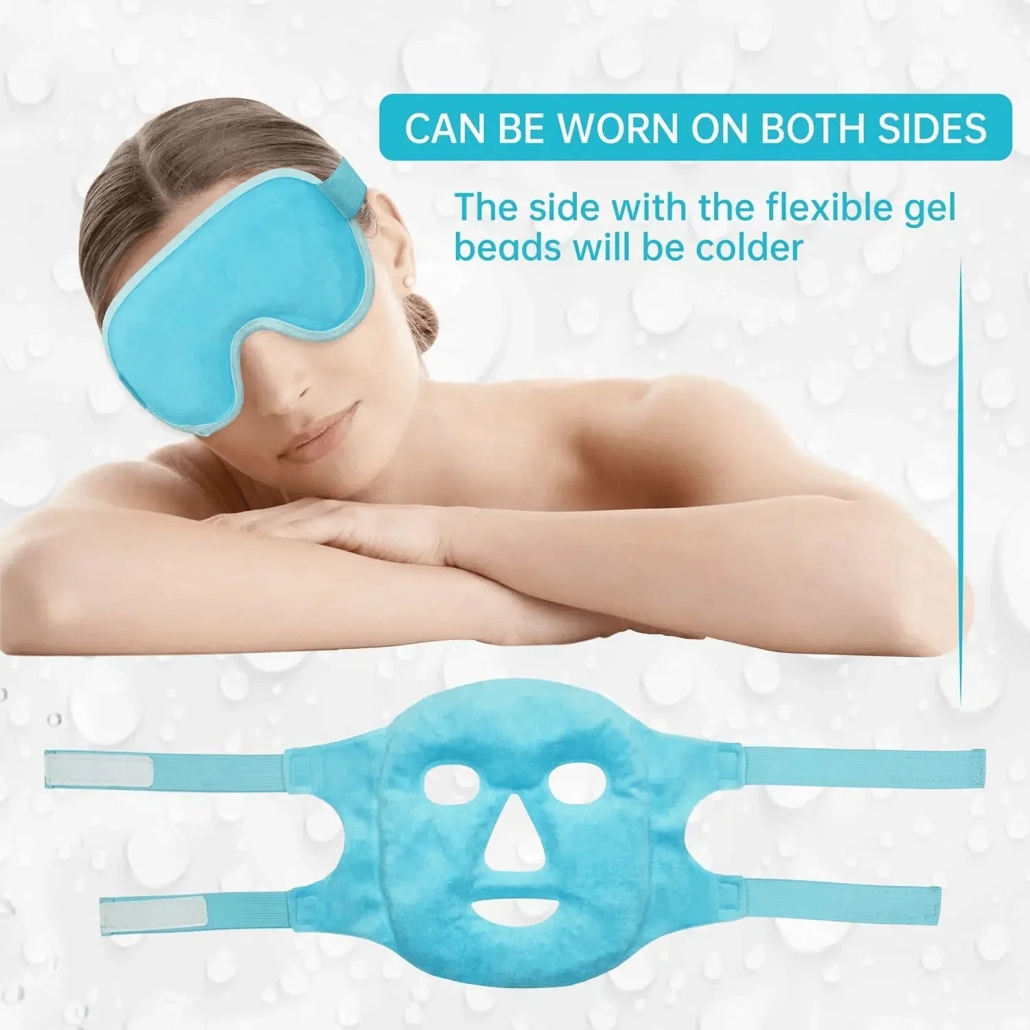 Cold Therapy Face and Eye Mask